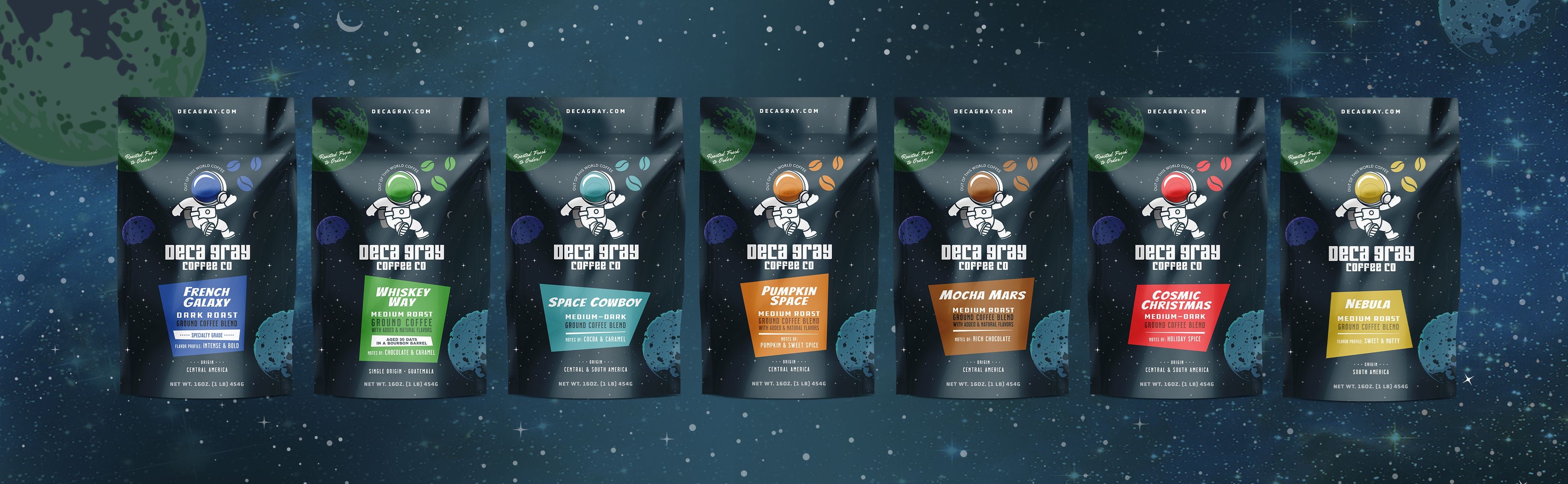 Coffee Collection – Deca Gray